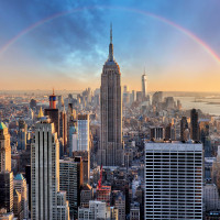Paisaje de Nueva York 2 Papel pintado panorámico