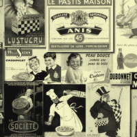 Old Pubs Papel pintado panorámico