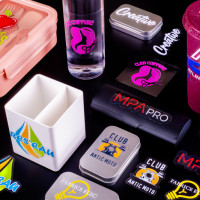 Pegatinas transparentes