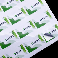 Pegatinas personalizadas en hoja