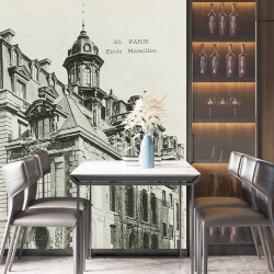 Papel pintado para pasillo