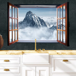 Papel pintado autoadhesivo con efecto óptico