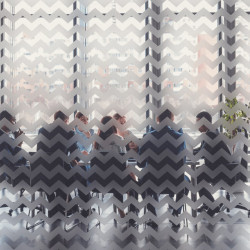 Pegatinas con motivos de formas geométricas mate