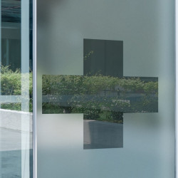 Cross Pharmacy 3 Privacy Film para cristales.