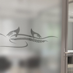 Osteopatía Fisioterapia Privacidad Láminas para ventanas