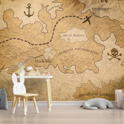 Tarjeta pirata Papel pintado panorámico