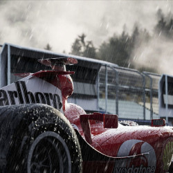 Papel pintado panorámico F1 Ferrari GP