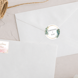 Pegatinas personalizadas boda