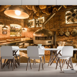 Papel pintado panorámico de cocina