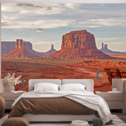 Papel pintado panorámico del desierto de Monument Valley 2