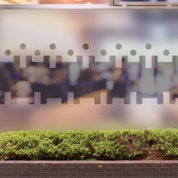 Logotipo del abogado Friso Bourrelier Privacidad Lámina para ventanas