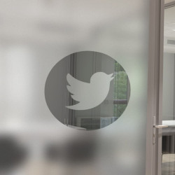 Twitter Privacidad Lámina para ventanas