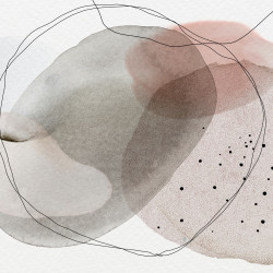 Papel pintado abstracto neutro panorámico