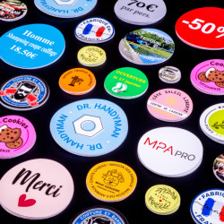 Pegatinas redondas personalizadas Pegatinas redondas personalizadas