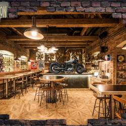 Papel pintado panorámico Bar Moto 2 Papel pintado panorámico Bar Moto 2