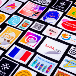 Pegatinas de medio corte para cristales