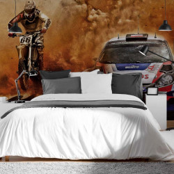 Motocross y Rally Papel pintado panorámico
