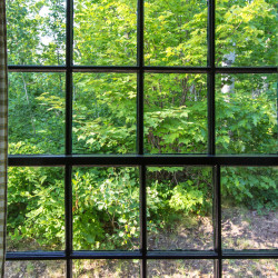 Llamativo Papel pintado panorámico Forest Window 2 Llamativo Papel pintado panorámico Forest Window 2