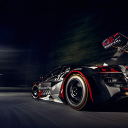 Papel pintado panorámico Audi R8 Racing