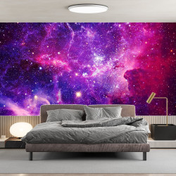 Papel pintado panorámico Galaxy