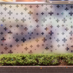 Cross Pharmacy 5 Privacy Film para ventanas