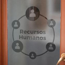 Recursos Humanos Privacidad Láminas para ventanas