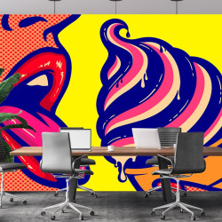 Papel pintado Pop Art Sexy Ice Panoramic