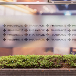 Cross Pharmacy 4 Privacy Film para cristales.
