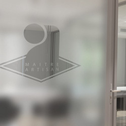 Logotipo de Maestro Artesano Privacidad Lámina para ventanas