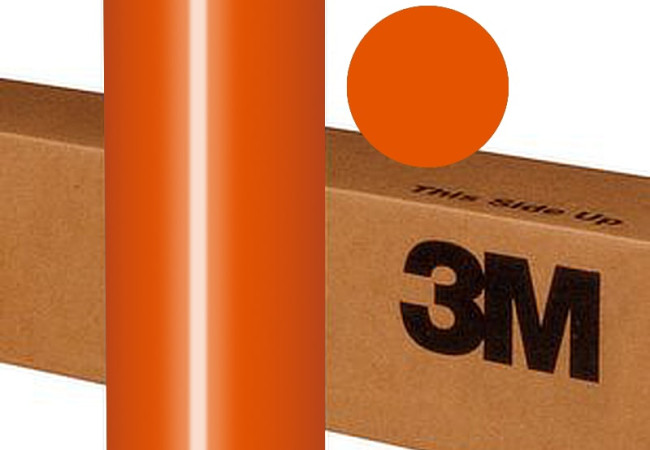 Vinilo adhesivo anaranjado - 3M
