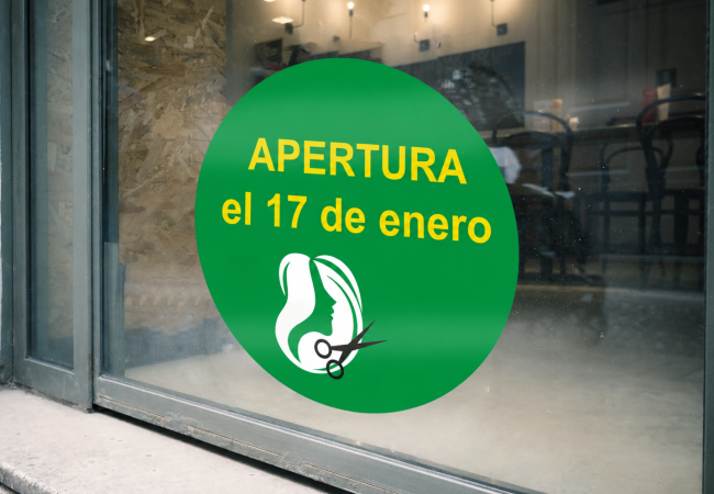 Vinilos adhesivos para cristales