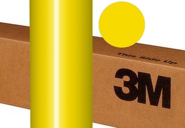 Vinilo adhesivo amarillo claro - 3M