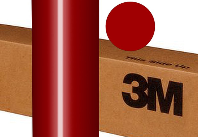 Vinilo adhesivo rojo - 3M