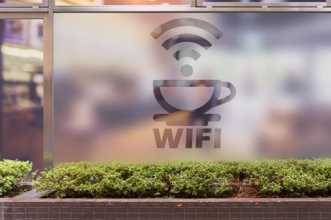Cibercafé Privacidad Lámina para ventanas