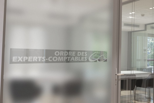 Censor jurado de cuentas 2 Privacidad Lámina para ventanas