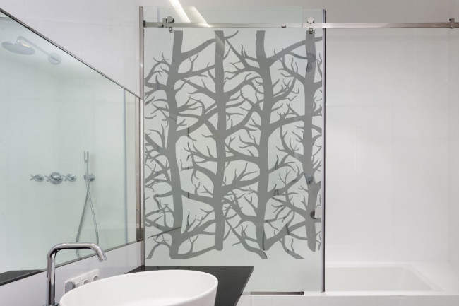 Árboles forestales Privacidad Lámina para ventanas