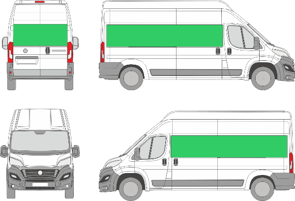 Fiat Ducato L3H3 (2014-2023)