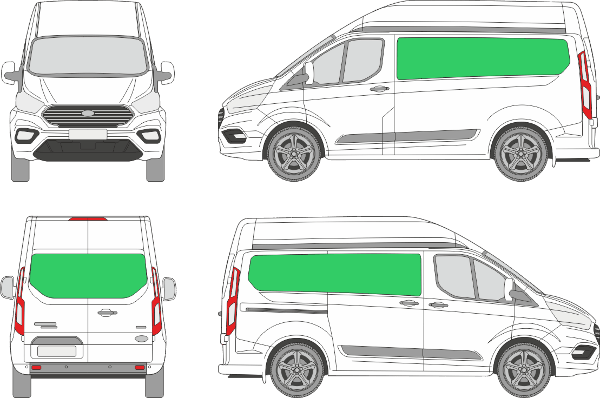 Ford Custom L1H2 (2018-2023)