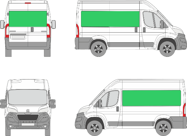 Peugeot Boxer L1H2 (2014-2023)