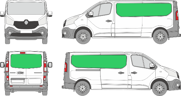 Renault Trafic L2H1 (2014-2025)