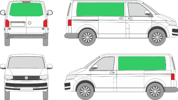 Volkswagen Transporter L1H1 (2009-2024)